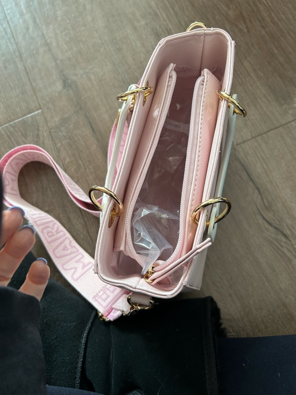 Disney Pink Marie NWT Mini  Top-Handle Bag - Picture 4 of 7